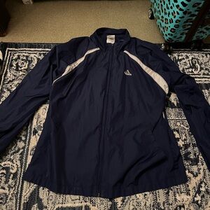 Adidas Men's Dark Blue Windbreaker